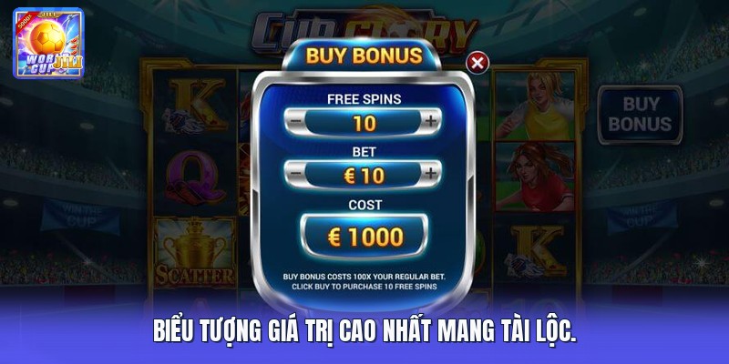 Biểu tượng giá trị cao nhất mang tài lộc.