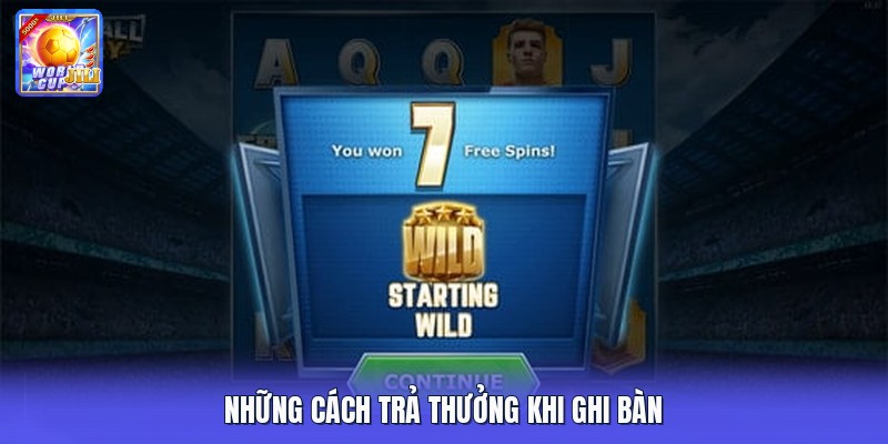 Những cách trả thưởng khi ghi bàn Những cách trả thưởng khi ghi bàn