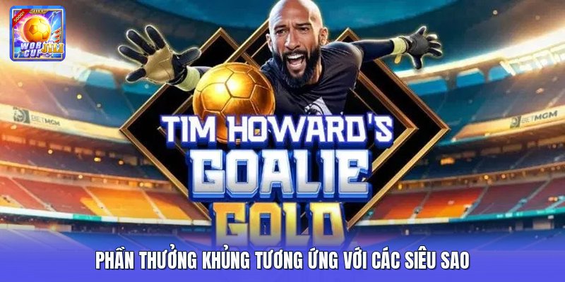 Phần thưởng khủng tương ứng với các siêu sao Phần thưởng khủng tương ứng với các siêu sao
