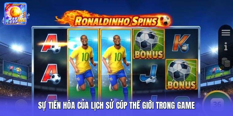 Sự tiến hóa của lịch sử cúp thế giới trong game