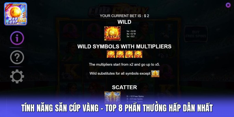 Tính Năng Săn Cúp Vàng | Top 8 Phần Thưởng Hấp Dẫn Nhất