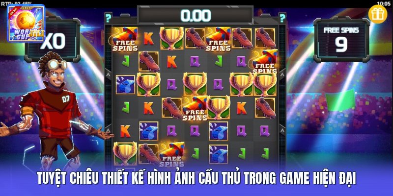 Tuyệt chiêu thiết kế hình ảnh cầu thủ trong game hiện đại Tuyệt chiêu thiết kế hình ảnh cầu thủ trong game hiện đại